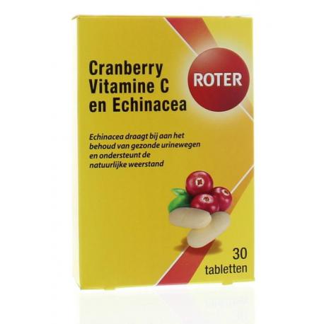 Cranberry vitamine C & echinacea