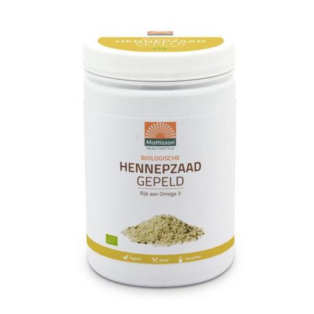 Absolute hemp seeds hulled hennepzaad gepeld bio