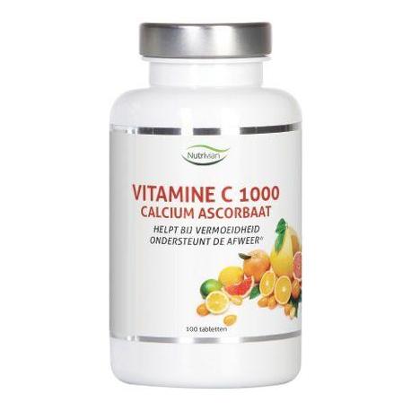 Vitamine C1000 mg calcium ascorbaat