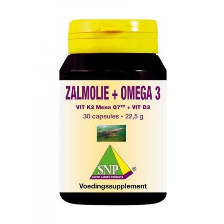 Zalmolie & vit. K2 mena Q7 & vit. D3 & vit. E