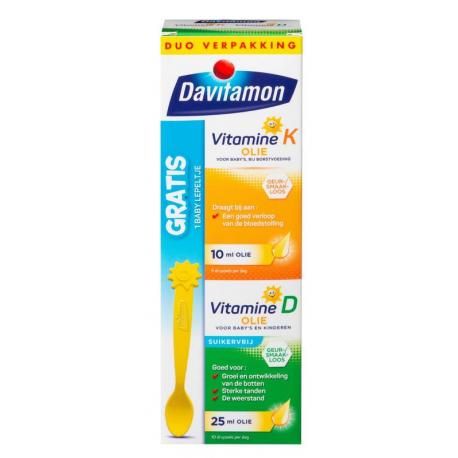 Baby vitamine D & K 25 mcg