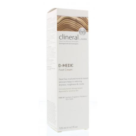 Clineral D-medic foot cream