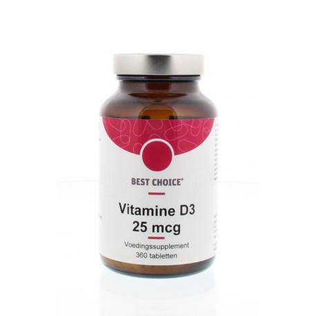 Vitamine D3 25mcg