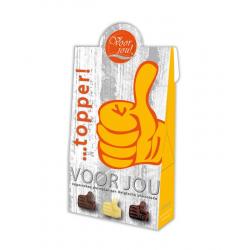 Cadeau doos young duimpjes topper