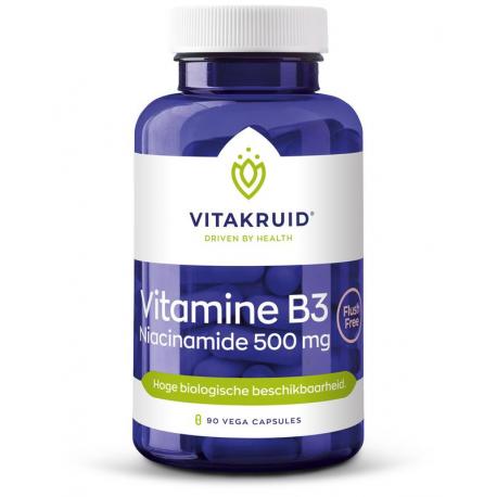 Vitamine B3 niacinamide 500mg