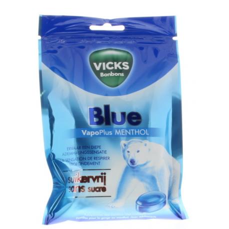 Blue menthol suikervrij bag