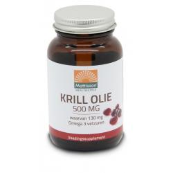 Krill olie omega 3 500mg