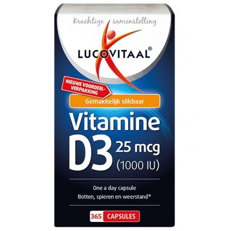 Vitamine D3 25mcg