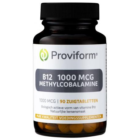 Vitamine B12 1000mcg methylcobalamine