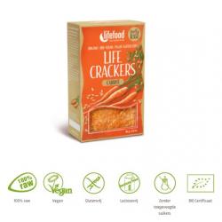 Life crackers wortel raw bio