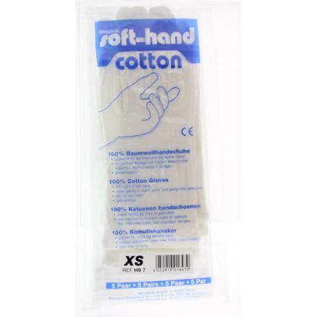 Verbandhandschoen soft cotton XS