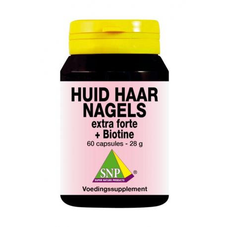 Huid haar nagels & biotine