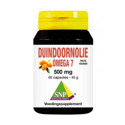 Duindoorn olie omega 7 500mg halal kosher