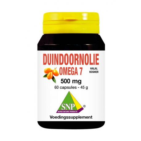 Duindoorn olie omega 7 500mg halal kosher