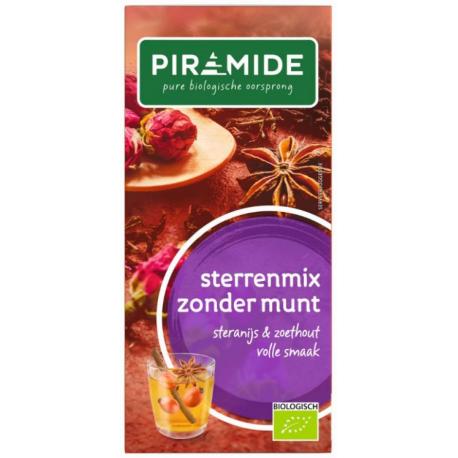 Sterrenmix zonder munt thee eko bio