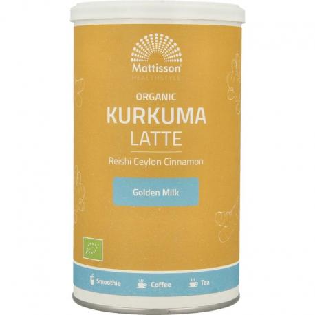 Latte kurkuma goldenmilk reishi Ceylon kaneel bio