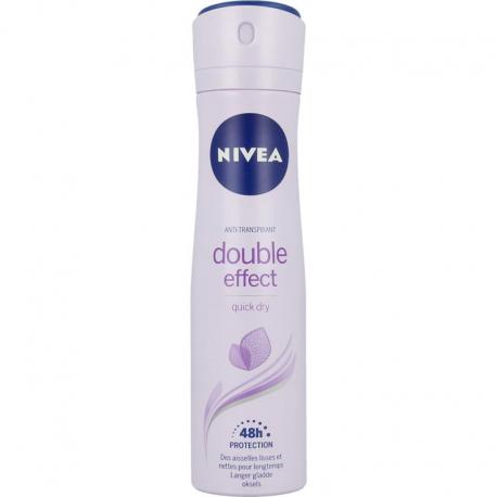 Deodorant double effect spray