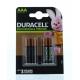 DURACELL RECHARGEABLE AAA 750MAH