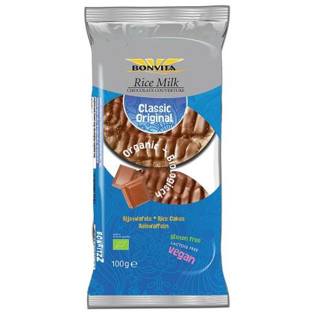 Rijstwafel choco melk bio