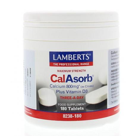 CalAsorb (calcium citraat) & Vitamine D3