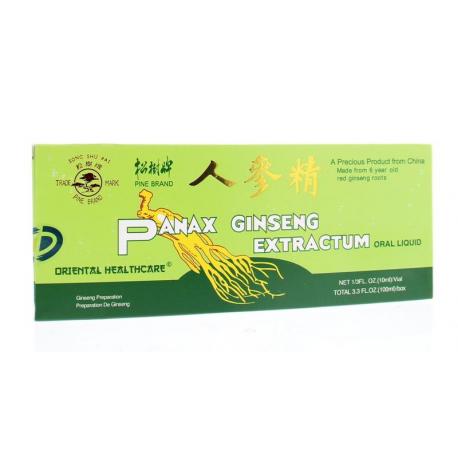 Ginseng extract 10x10 ml