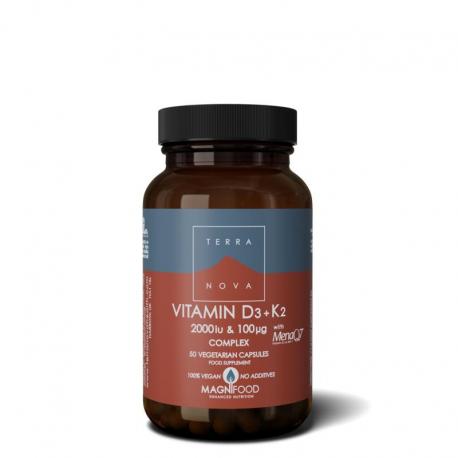 Vitamine D3 2000IU met K2 100mcg complex