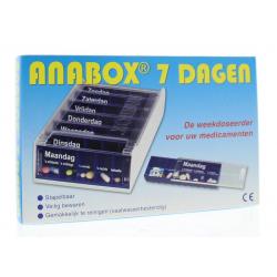 Anabox 7 dagen blauw