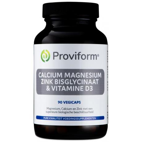 Calcium magnesium zink bisglycinaat & D3