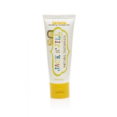 Natural toothpaste banana