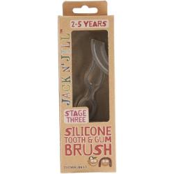 Silicone tooth & gum brush