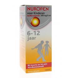 Suspensie kind 200mg / 5ml aardbei