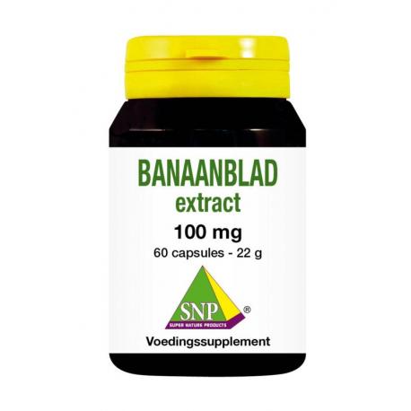 Banaanblad extract