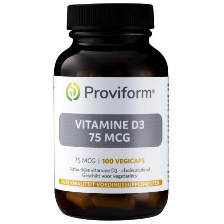 Vitamine D3 75mcg