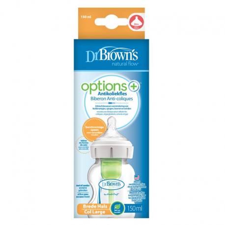 Options+ brede halsfles 150ml