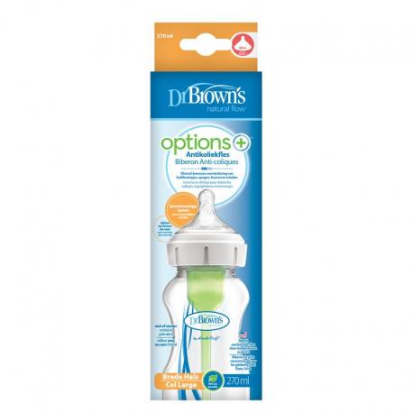 Options+ brede halsfles 270ml