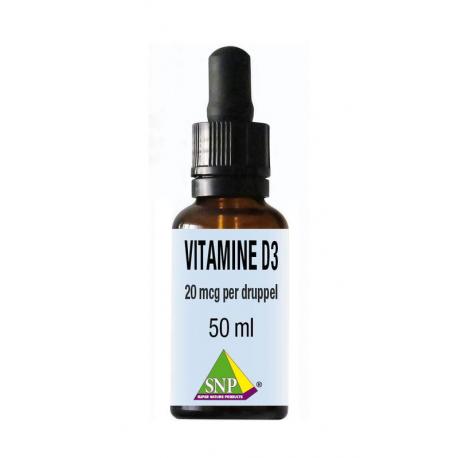 Vitamine D3 20mcg druppels