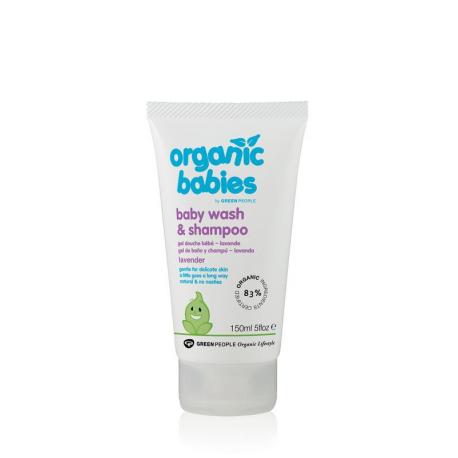 Organic babies wash & shampoo lavender