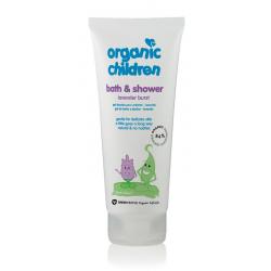 Organic children bath & shower lavender burst