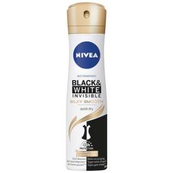 Deodorant black & white silky smooth spray