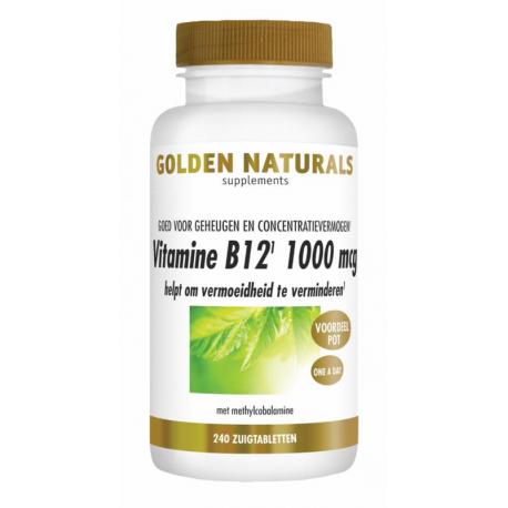 Vitamine B12 1000mcg vegan