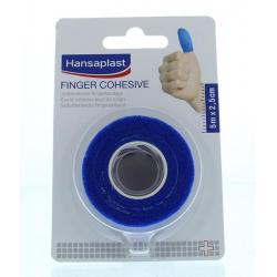 Cohesive finger tape blauw