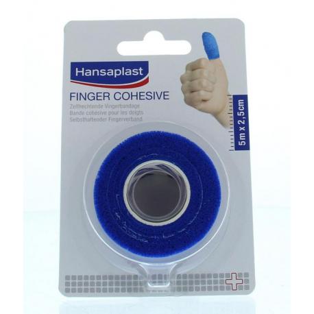 Cohesive finger tape blauw