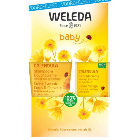 Calendula voordeelset baby gezichtscreme