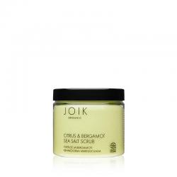 Citrus & bergamot sea salt scrub organic vegan