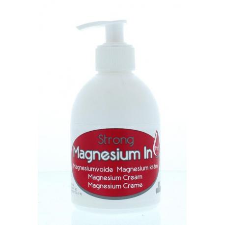 Magnesium + MSM in Strong creme pompflacon