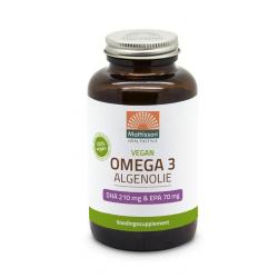 Vegan omega-3 algenolie DHA 210mg EPA 70mg