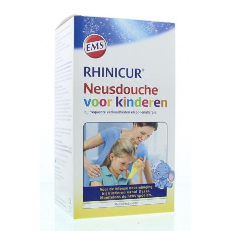 Neusdouche kind met 4 zakjes