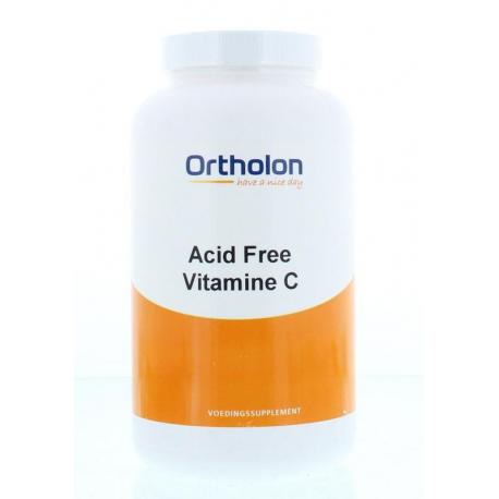 Vitamine C acid free