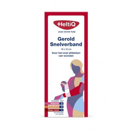 Snelverband gerold nr. 3 10 x 12 cm