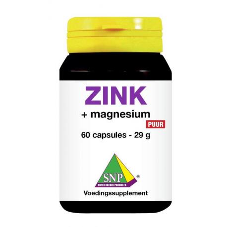 Zink + magnesium puur